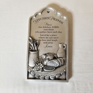Abbey Press‎ "Kitchen Prayer" Plaque